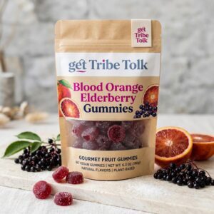 Blood Orange Elderberry Gummies
