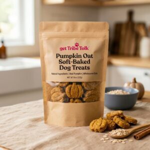 Pumpkin Oat Soft-Baked Dog Treats